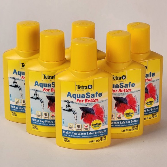 Tetra Fish Tetra Aquasafe Water Conditioner For Bettas 69 Fl Oz